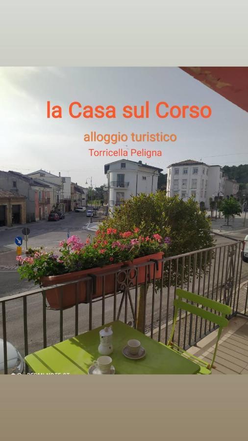 La Casa Sul Corso -- Alloggio Turistico -- Appartamento Open Space Torricella Peligna Exteriör bild